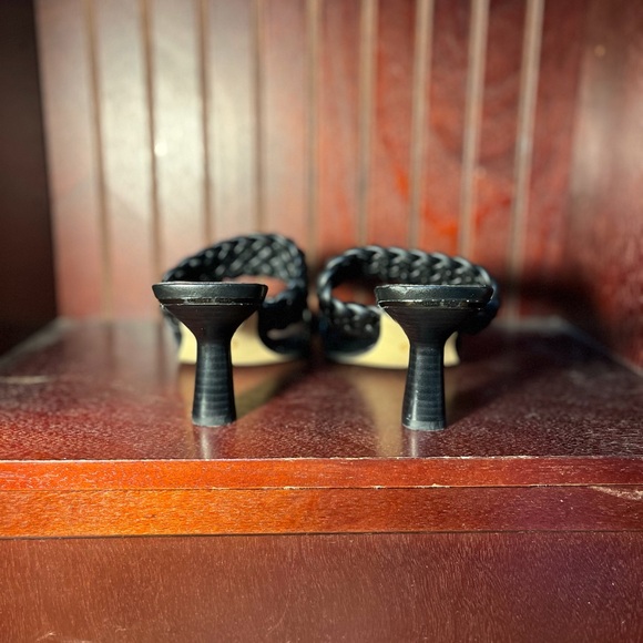 Michael kors braided heeled sandals (brand new) - Picture 4 of 4